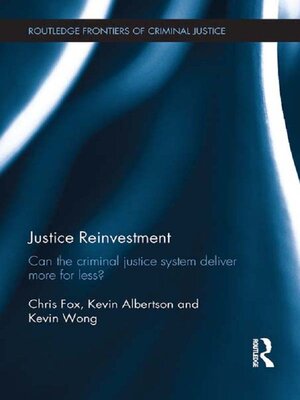 cover image of Justice Reinvestment